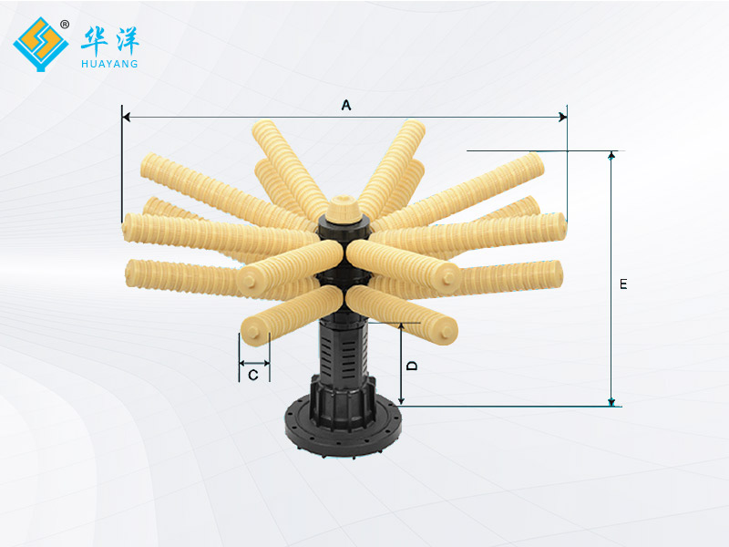 十六爪側(cè)裝布水器